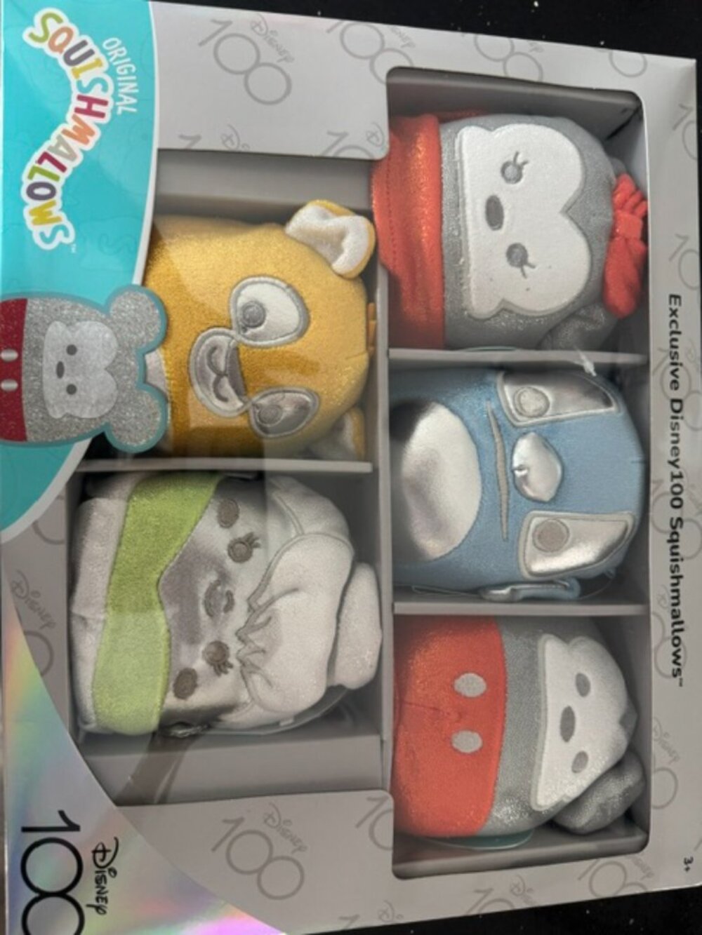 EXCLUSIVE DISNEY 100 ORIGINAL SQUISHMALLOWS SET